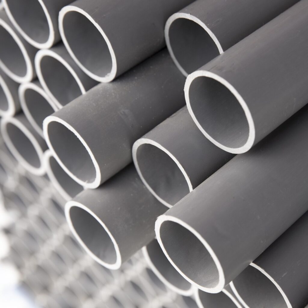 minimalist construction pvc pipes assortment